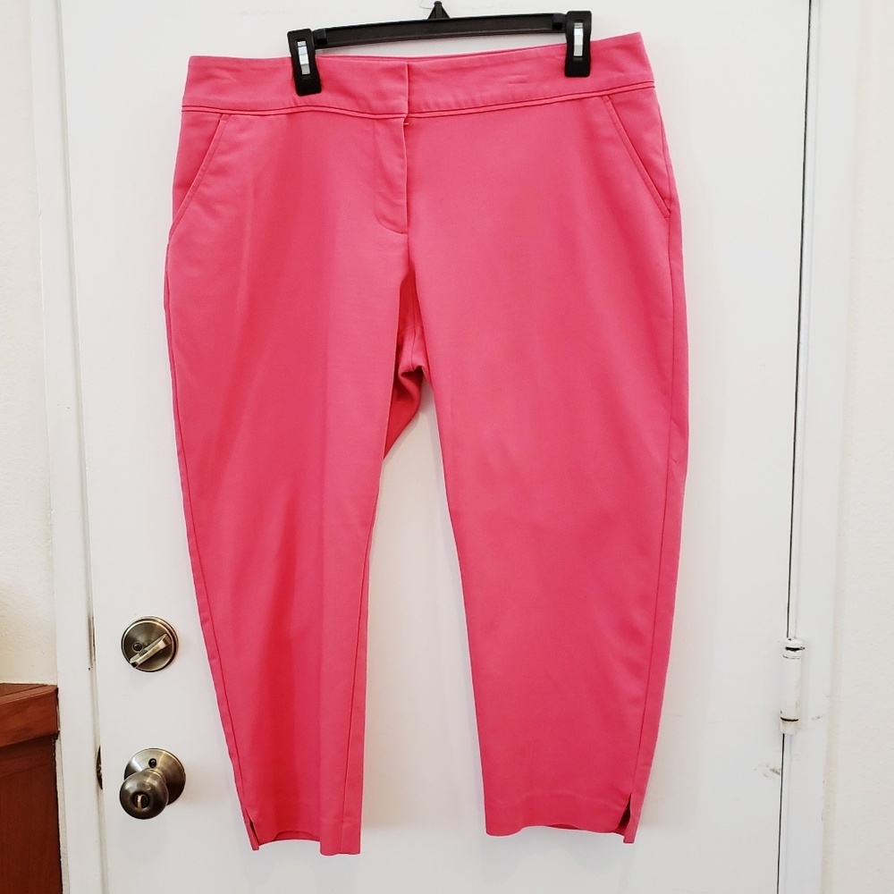 Womens Apt9 Torie Straight-Leg Ankle Pants|size 14